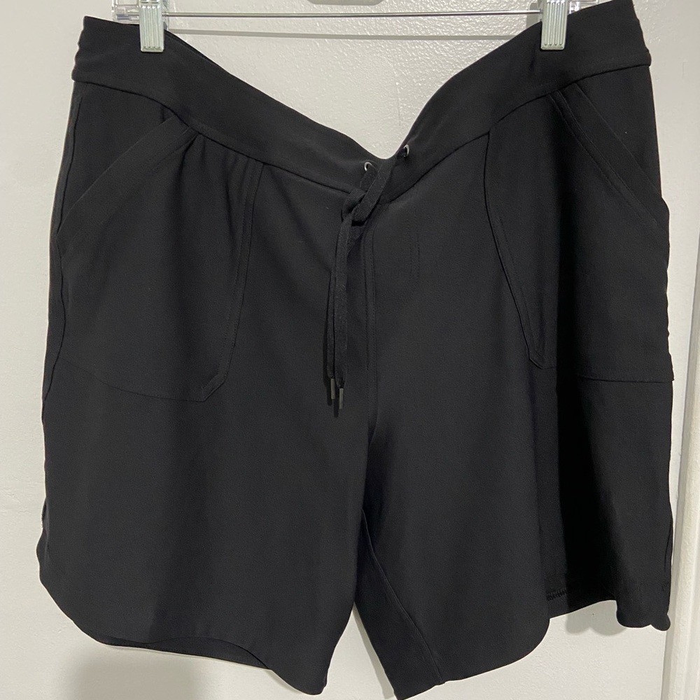 Black DryTek material (fast drying) shorts with pockets - women’s size XXL.
